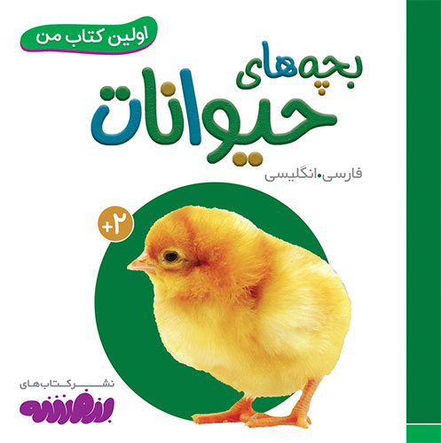 جلد کتاب اولین کتاب من: بچه های حیوانات
