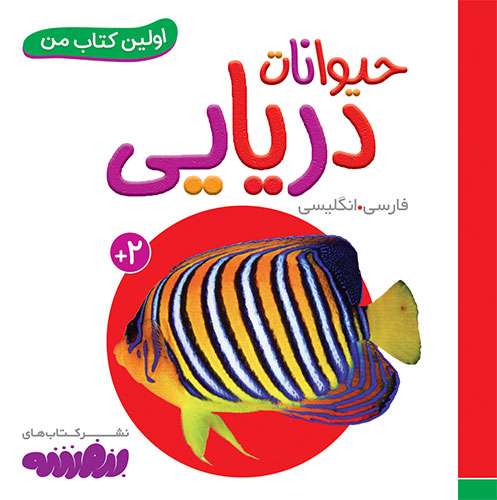 جلد کتاب اولین کتاب من: حیوانات دریایی